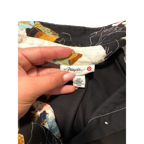 3.1 Phillip Lim for Target Floral Sheer Button Down Long Sleeve Women's S - Picture 4 of 12